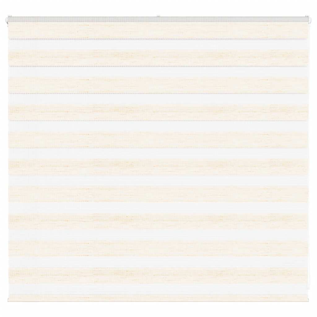 vidaXL Doppelrollo Marmorbeige 155x100cm Stoffbreite 150,9 cm Polyester