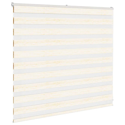 Doppelrollo Marmorbeige 160x100cm Stoffbreite 155,9 cm Polyester