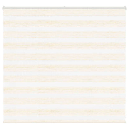 vidaXL Doppelrollo Marmorbeige 165x100cm Stoffbreite 160,9 cm Polyester