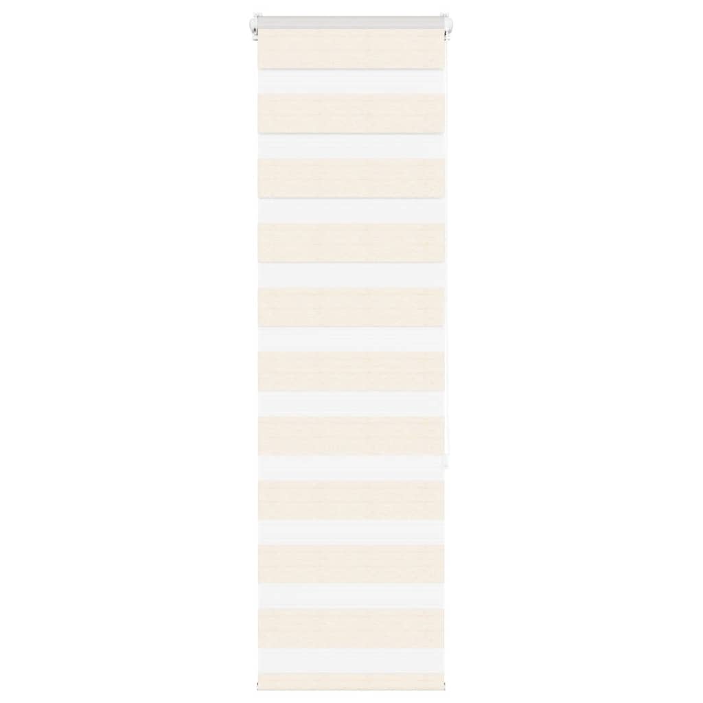 Doppelrollo Marmorbeige 50x150 cm Stoffbreite 45,9 cm Polyester