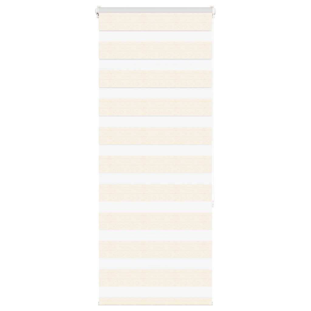 Doppelrollo Marmorbeige 60x150 cm Stoffbreite 55,9 cm Polyester