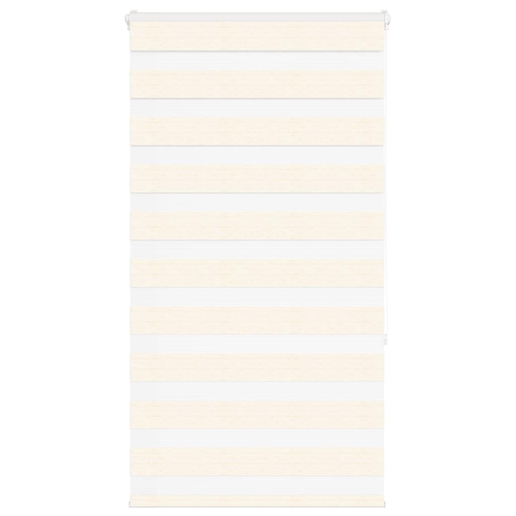 Doppelrollo Marmorbeige 85x150 cm Stoffbreite 80,9 cm Polyester