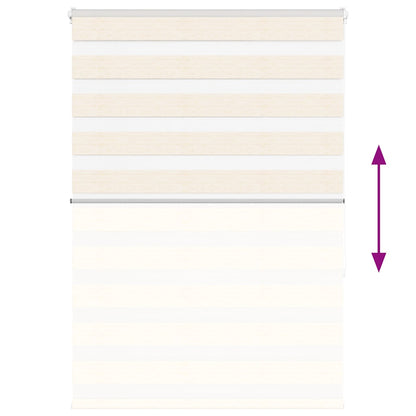 Doppelrollo Marmorbeige 105x150cm Stoffbreite 100,9 cm Polyester