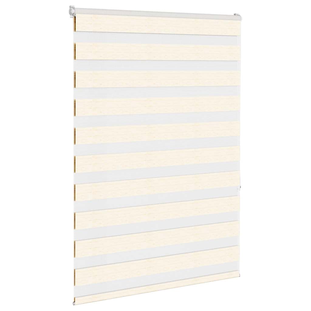 Doppelrollo Marmorbeige 115x150cm Stoffbreite 110,9 cm Polyester