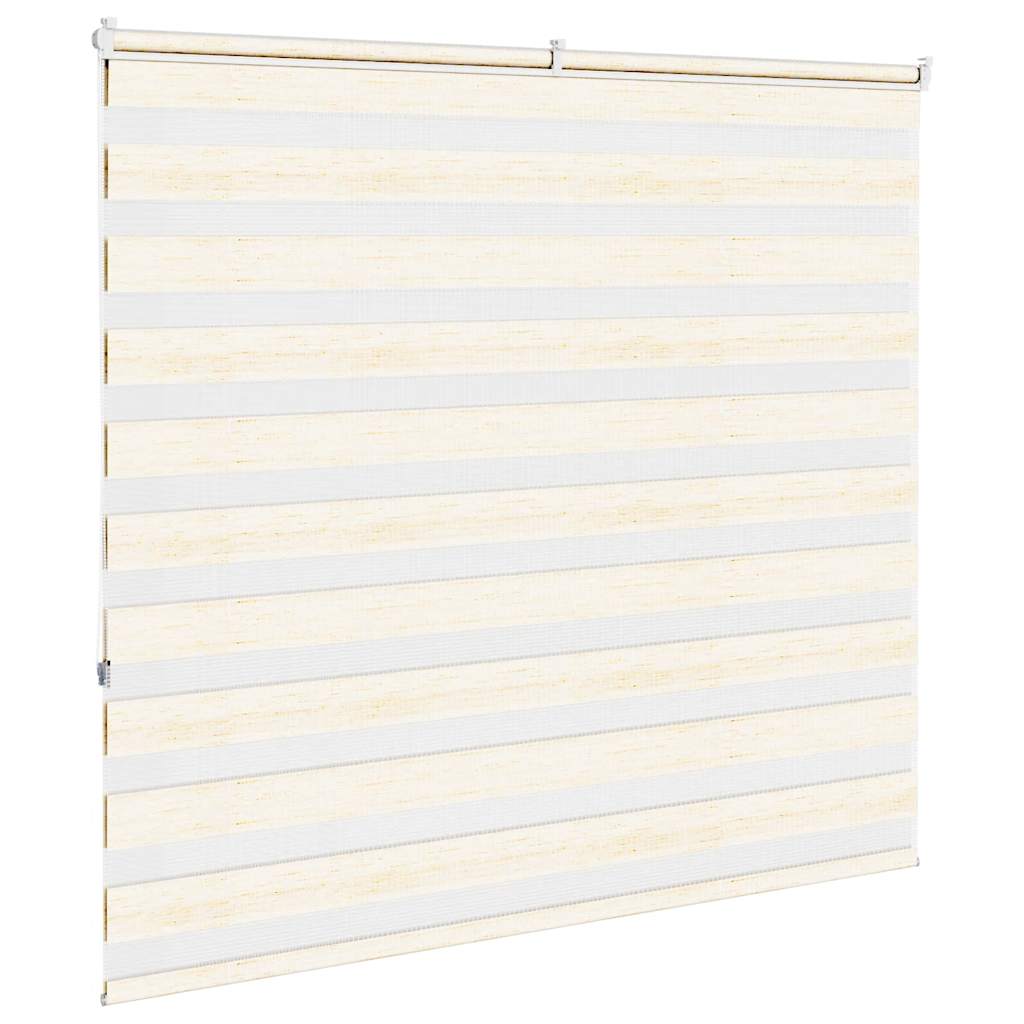 vidaXL Double Store Enrouleur Beige Marbre 165x150cm Largeur du tissu 160,9 cm Polyester