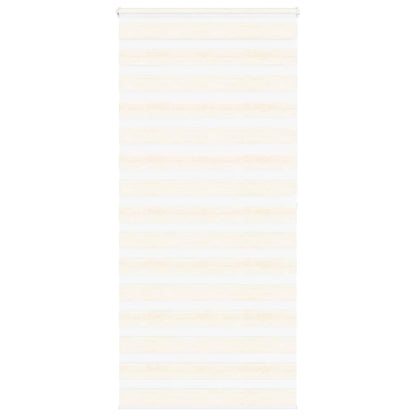 vidaXL Doppelrollo Marmorbeige 105x200cm Stoffbreite 100,9 cm Polyester