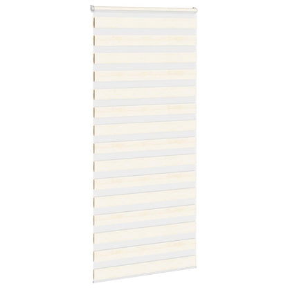 vidaXL Doppelrollo Marmorbeige 105x200cm Stoffbreite 100,9 cm Polyester