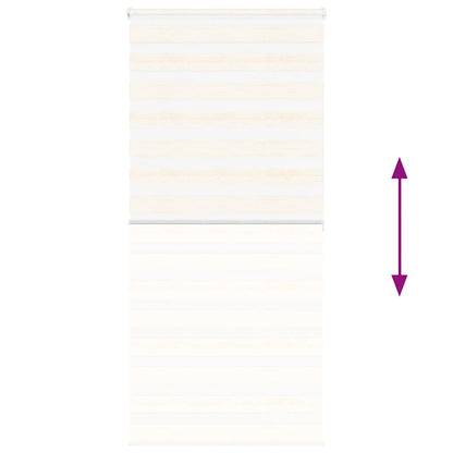 Doppelrollo Marmorbeige 110x200cm Stoffbreite 105,9 cm Polyester