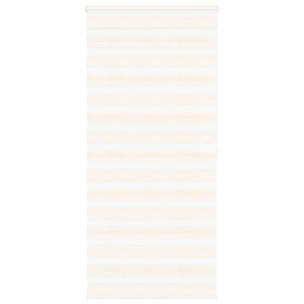 vidaXL Doppelrollo Marmorbeige 115x200cm Stoffbreite 110,9 cm Polyester