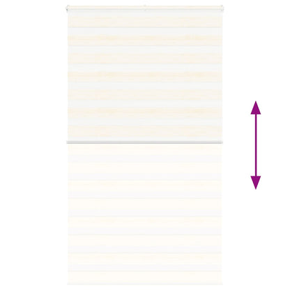 Doppelrollo Marmorbeige 120x200cm Stoffbreite 115,9 cm Polyester