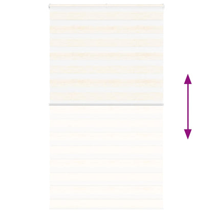 Doppelrollo Marmorbeige 125x200cm Stoffbreite 120,9 cm Polyester