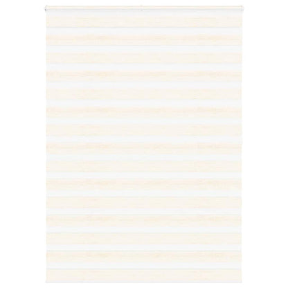 vidaXL Store enrouleur double marron marbré 160x200 cm Largeur du tissu 155,9 cm Polyester
