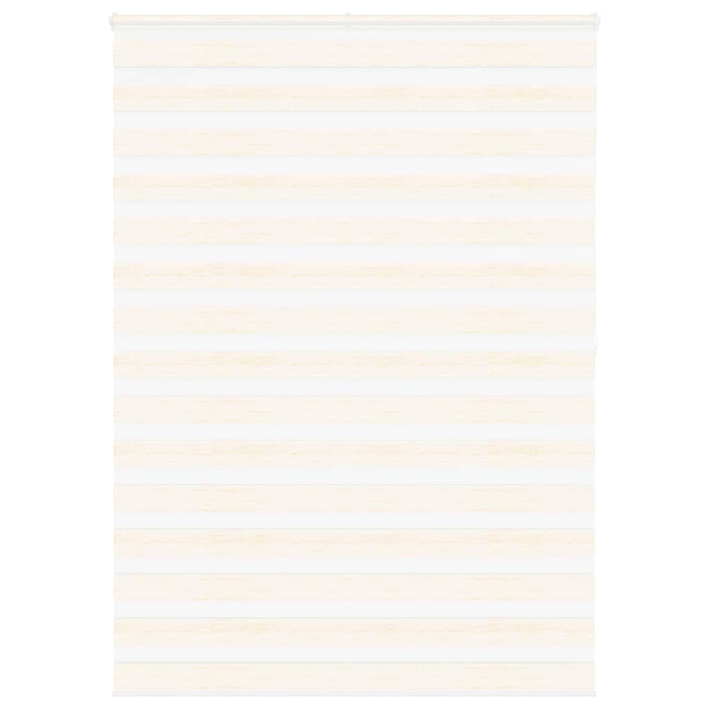 vidaXL Doppelrollo Marmorbeige 165x200cm Stoffbreite 160,9 cm Polyester