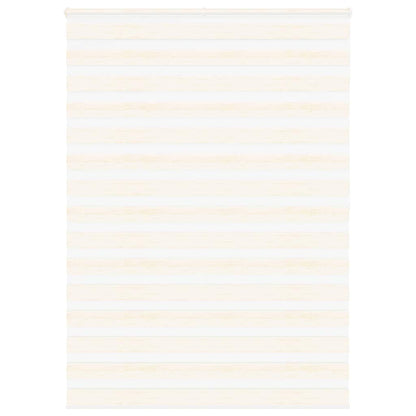 vidaXL Doppelrollo Marmorbeige 165x200cm Stoffbreite 160,9 cm Polyester