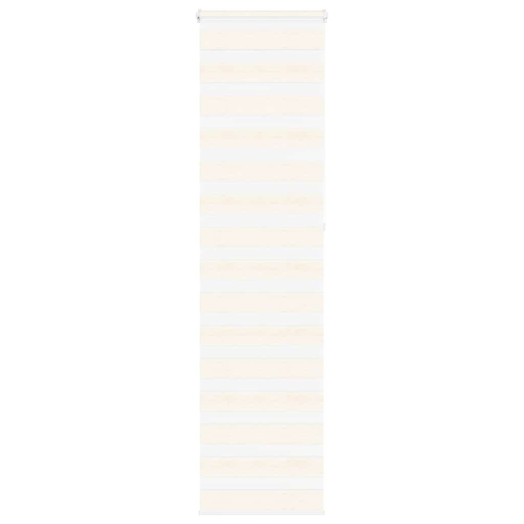 Doppelrollo Marmorbeige 55x230 cm Stoffbreite 50,9 cm Polyester