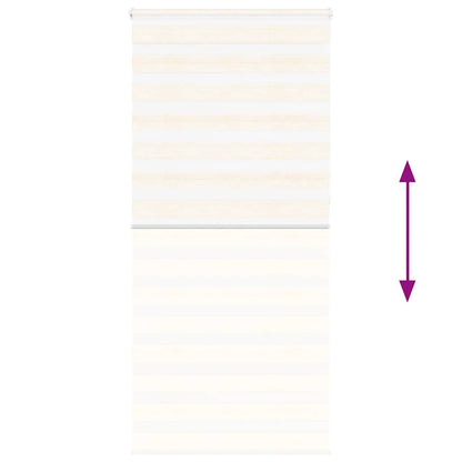 Doppelrollo Marmorbeige 105x230cm Stoffbreite 100,9 cm Polyester