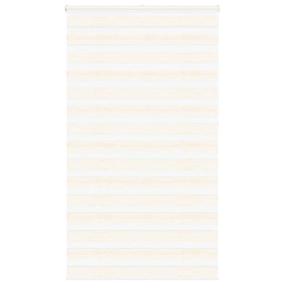 vidaXL Doppelrollo Marmorbeige 130x230cm Stoffbreite 125,9 cm Polyester