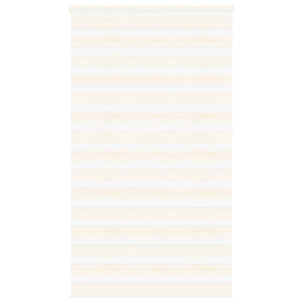 vidaXL Store jour-nuit beige marbré 135x230cm Largeur du tissu 130,9 cm Polyester