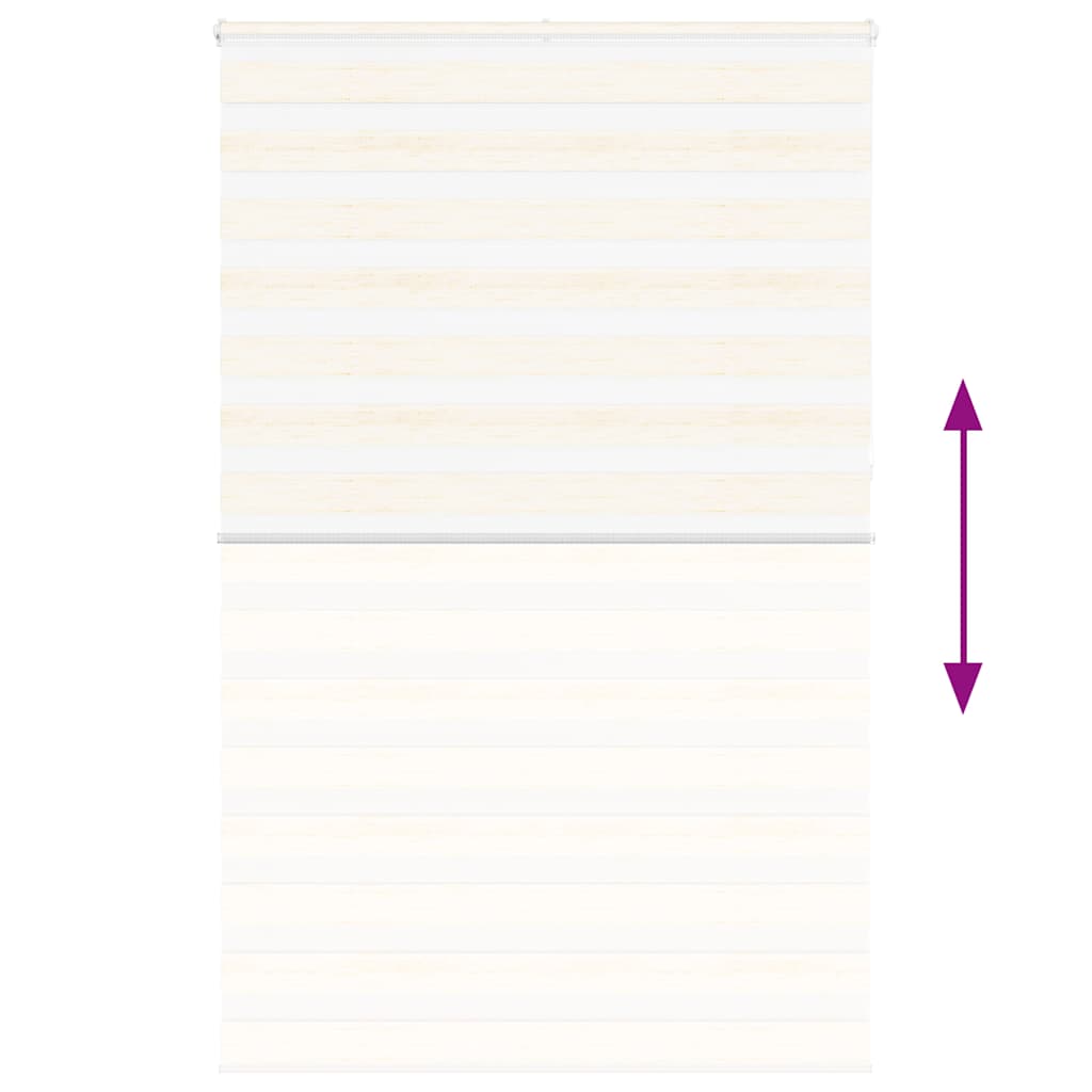 Doppelrollo Marmorbeige 145x230cm Stoffbreite 140,9 cm Polyester