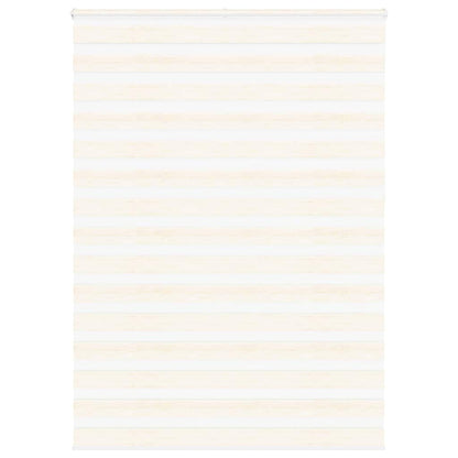 vidaXL Doppelrollo Marmorbeige 165x230cm Stoffbreite 160,9 cm Polyester