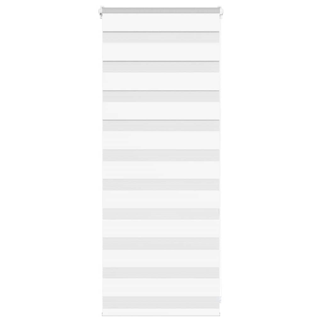 Doppelrollo Weiß 60x100 cm Stoffbreite 55,9 cm Polyester