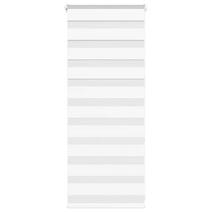 Doppelrollo Weiß 60x100 cm Stoffbreite 55,9 cm Polyester