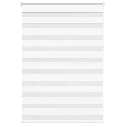 Doppelrollo Weiß 100x100 cm Stoffbreite 95,9 cm Polyester