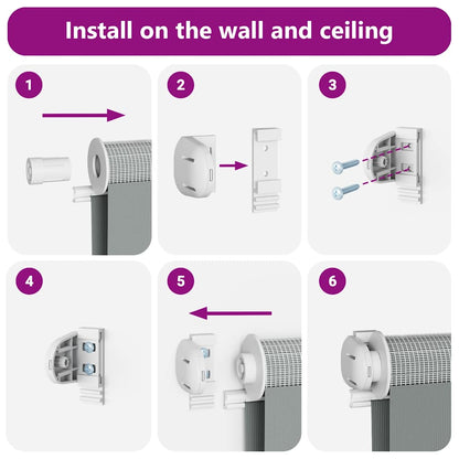 Doppelrollo Weiß 125x100 cm Stoffbreite 120,9 cm Polyester