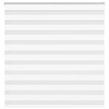 vidaXL Doppelrollo Weiß 145x100 cm Stoffbreite 140,9 cm Polyester