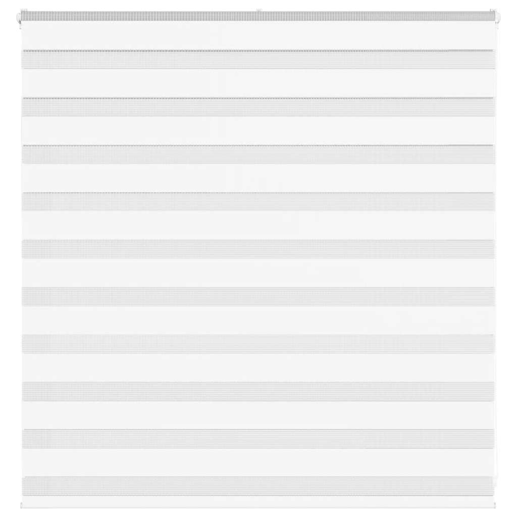 vidaXL Doppelrollo Weiß 150x100 cm Stoffbreite 145,9 cm Polyester