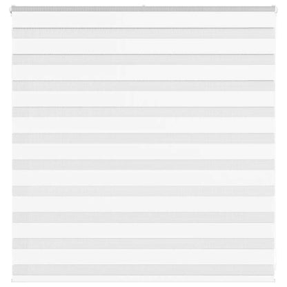 vidaXL Doppelrollo Weiß 150x100 cm Stoffbreite 145,9 cm Polyester
