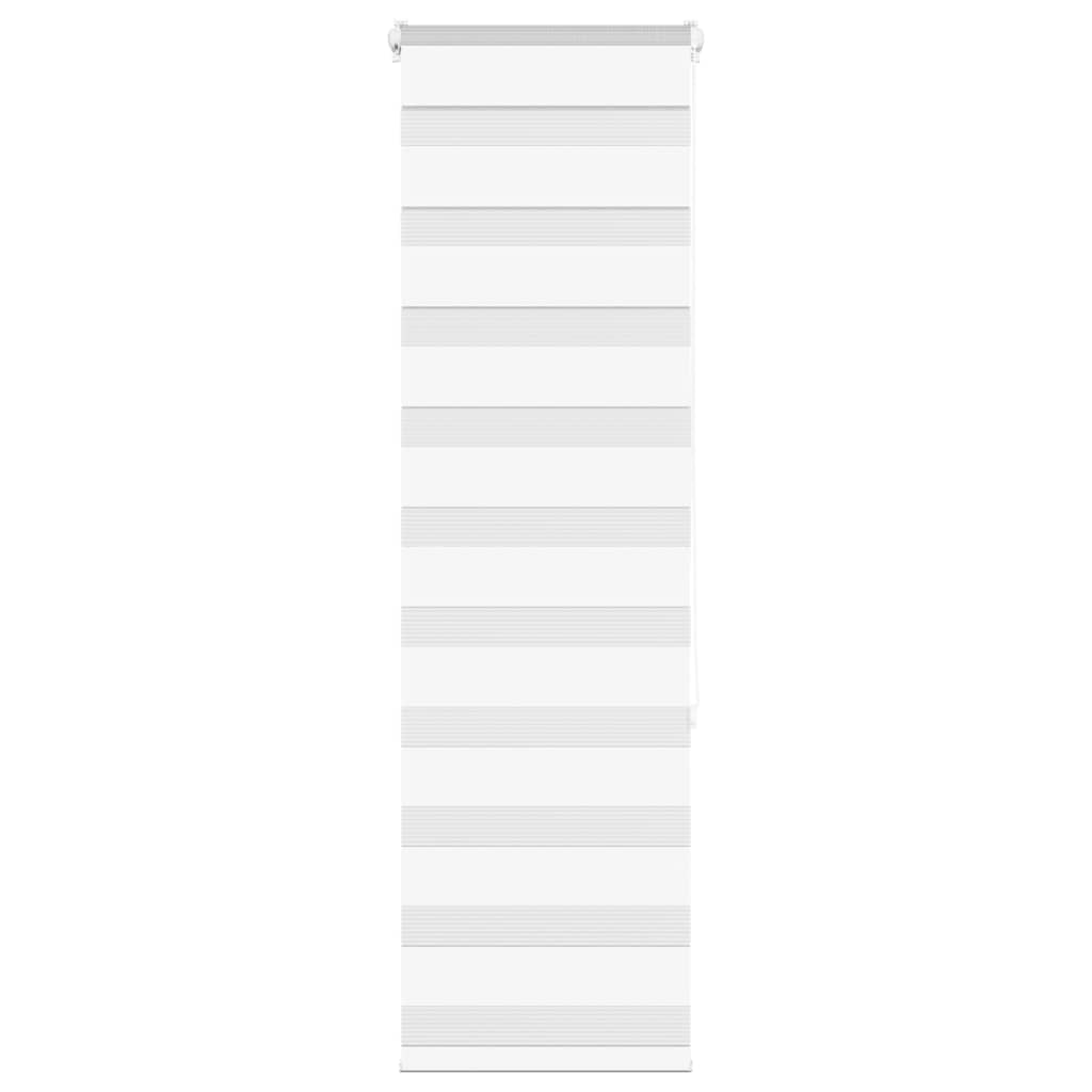 Doppelrollo Weiß 50x150 cm Stoffbreite 45,9 cm Polyester