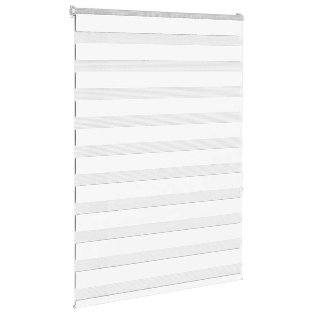 vidaXL Double Store Blanc 105x150 cm Largeur du tissu 100,9 cm Polyester