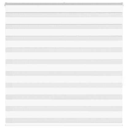 vidaXL Doppelrollo Weiß 145x150 cm Stoffbreite 140,9 cm Polyester