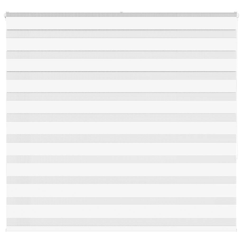 Doppelrollo Weiß 160x150 cm Stoffbreite 155,9 cm Polyester