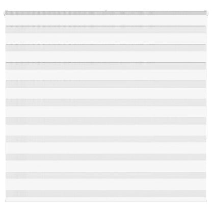 Doppelrollo Weiß 160x150 cm Stoffbreite 155,9 cm Polyester