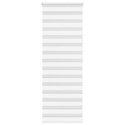 Doppelrollo Weiß 70x200 cm Stoffbreite 65,9 cm Polyester