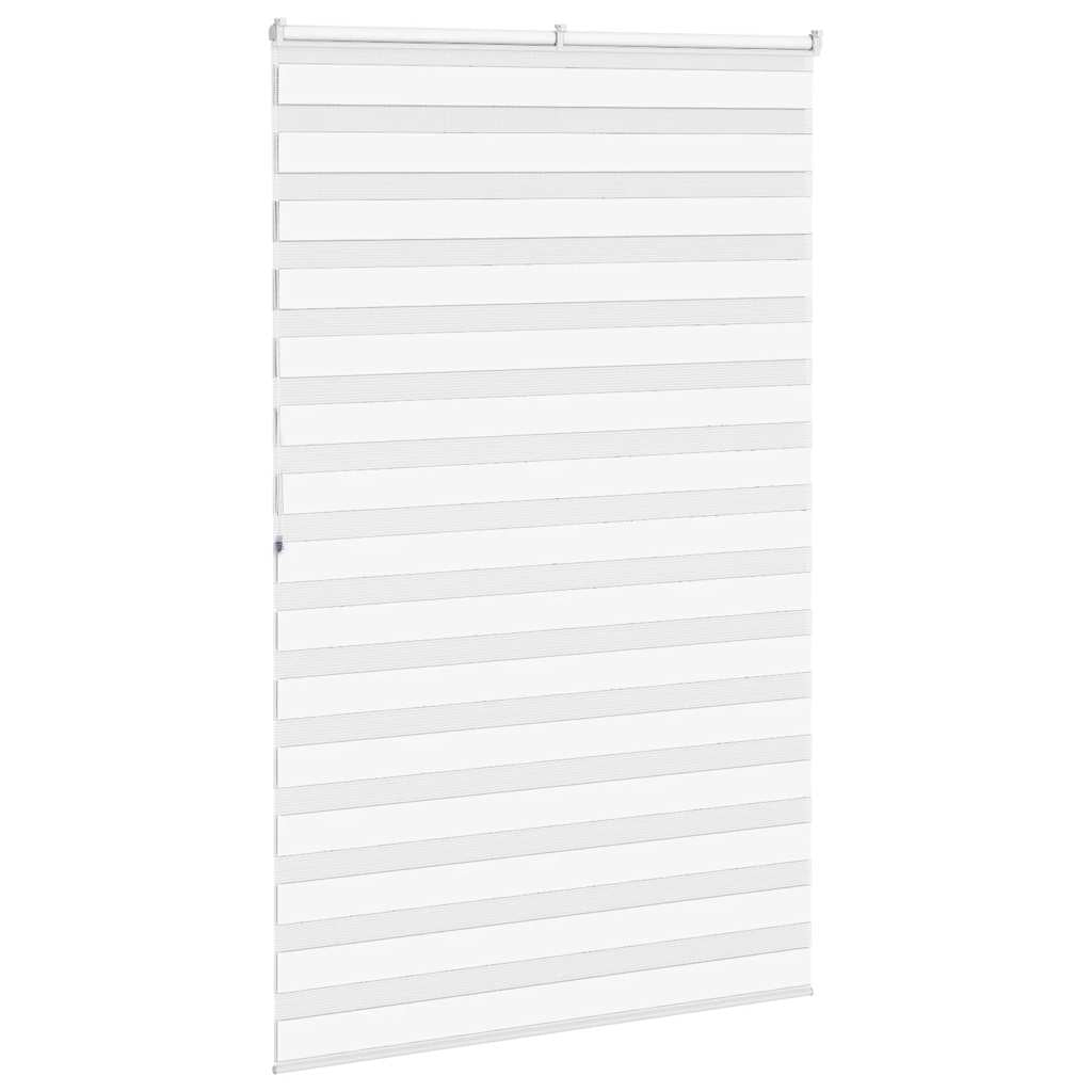 vidaXL Double Store Blanc 140x200 cm Largeur du tissu 135,9 cm Polyester