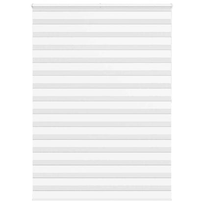 vidaXL Store vénitien double blanc 165x200 cm, largeur de tissu 160,9 cm, polyester
