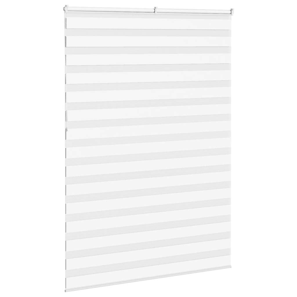 vidaXL Double Store Blanc 160x230 cm Largeur tissu 155,9 cm Polyester