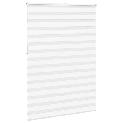 vidaXL Double Store Blanc 160x230 cm Largeur tissu 155,9 cm Polyester
