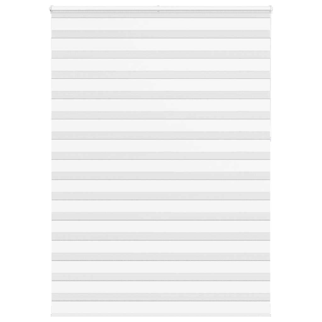 vidaXL Double store enrouleur Blanc 165x230 cm Largeur du tissu 160,9 cm Polyester