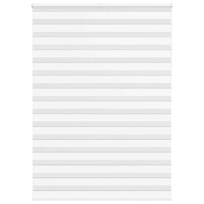vidaXL Double store enrouleur Blanc 165x230 cm Largeur du tissu 160,9 cm Polyester