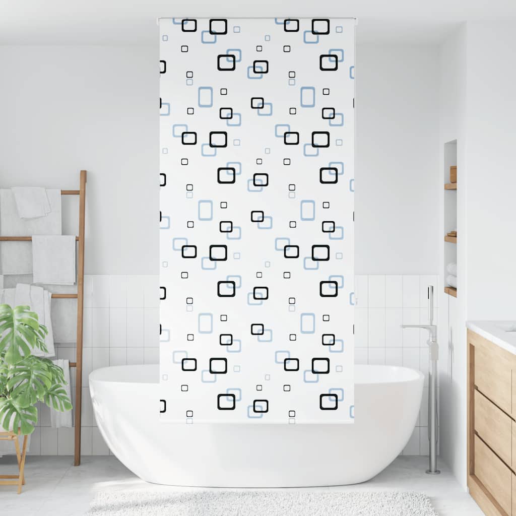 vidaXL Duschrollo 90x240 cm Stoffbreite 86 cm