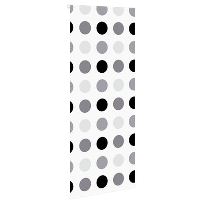 vidaXL Store de douche 90x240 cm Largeur du tissu 86 cm