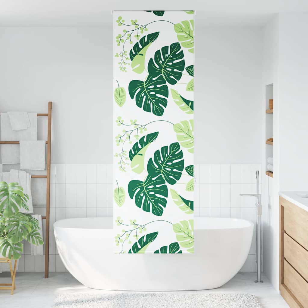 vidaXL Store de douche 60x240 cm largeur tissu 56 cm