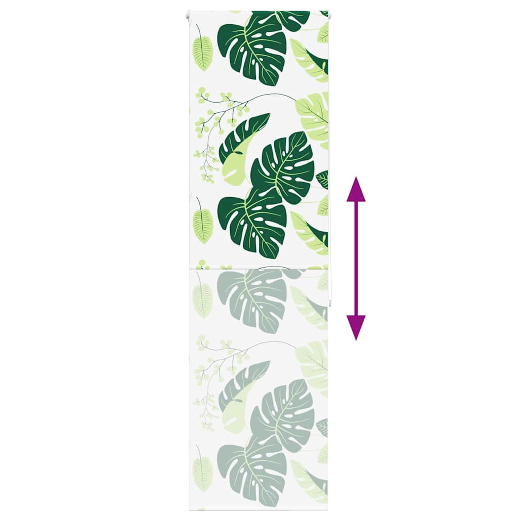 vidaXL Duschrollo 80x240 cm Stoffbreite 76 cm