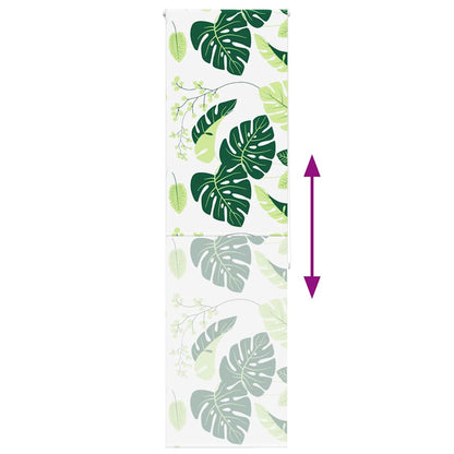 vidaXL Duschrollo 80x240 cm Stoffbreite 76 cm