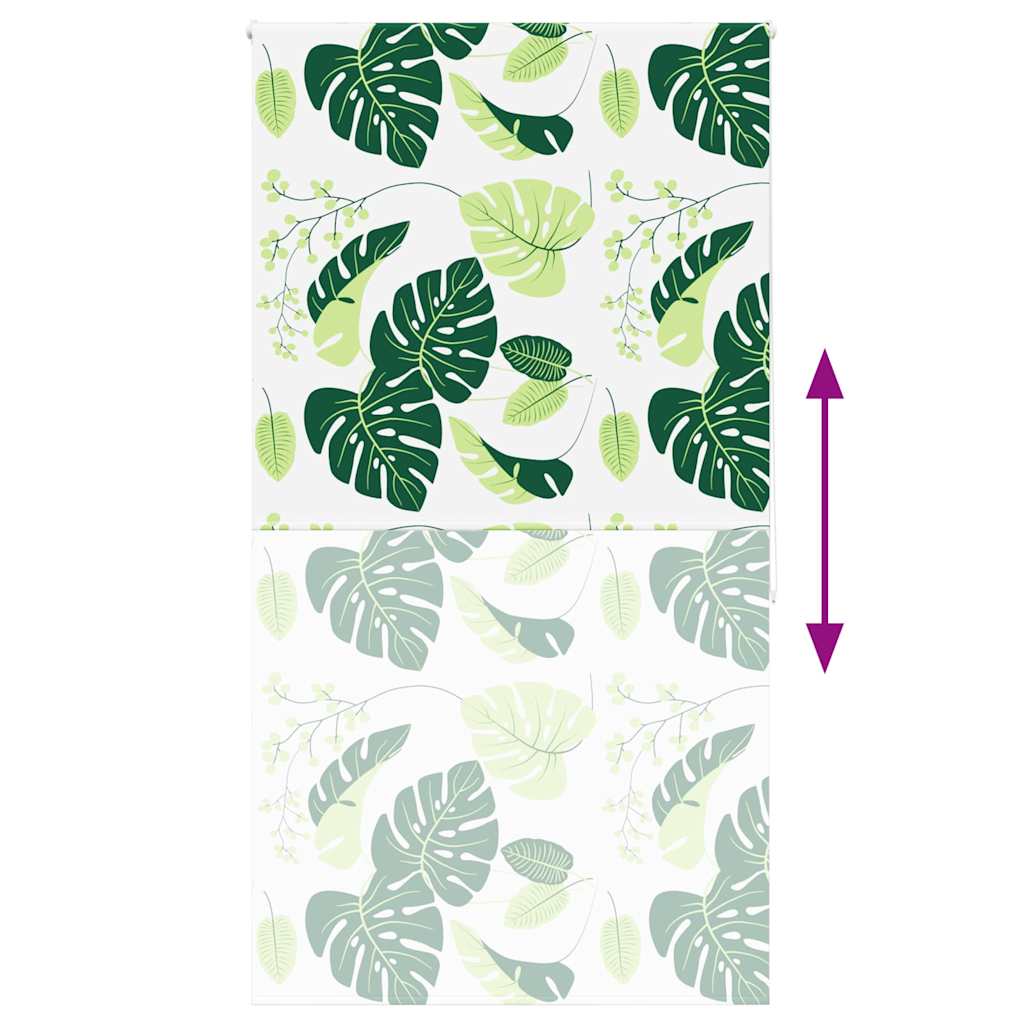 vidaXL Duschrollo 130x240 cm Stoffbreite 126 cm