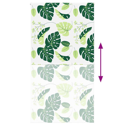 vidaXL Duschrollo 130x240 cm Stoffbreite 126 cm